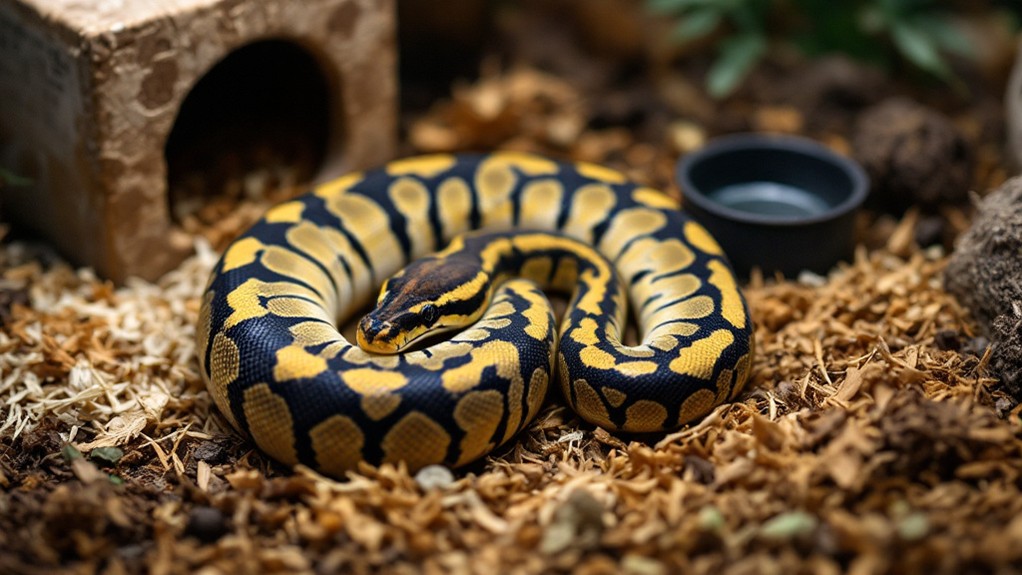 appropriate substrate for snakes