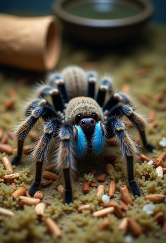 assistance during molting transition
