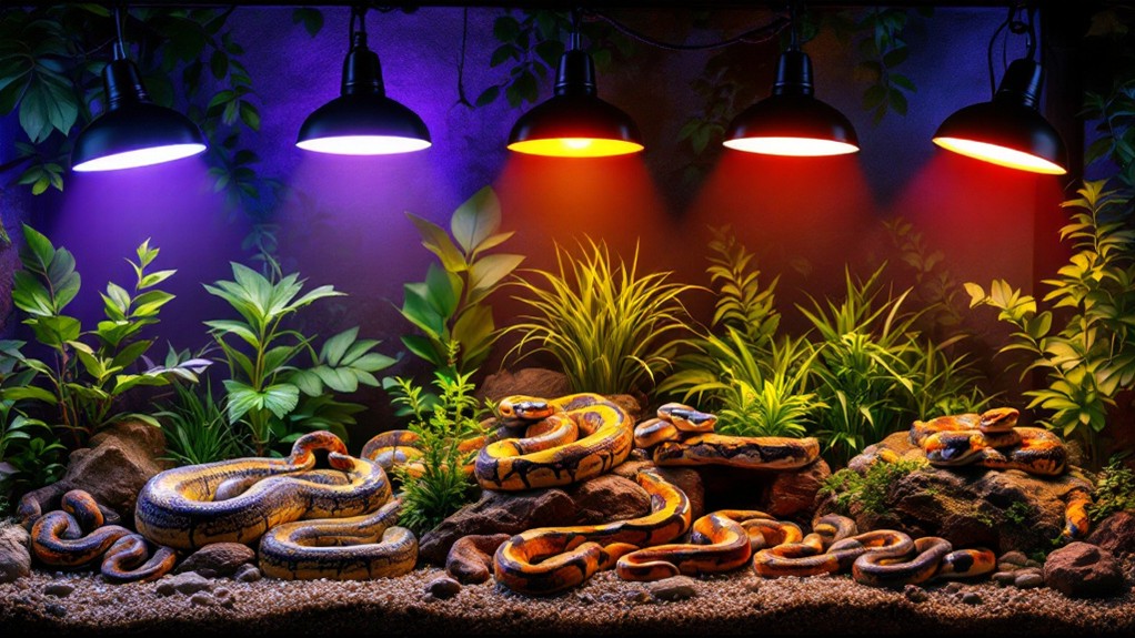 best heating lamps snakes