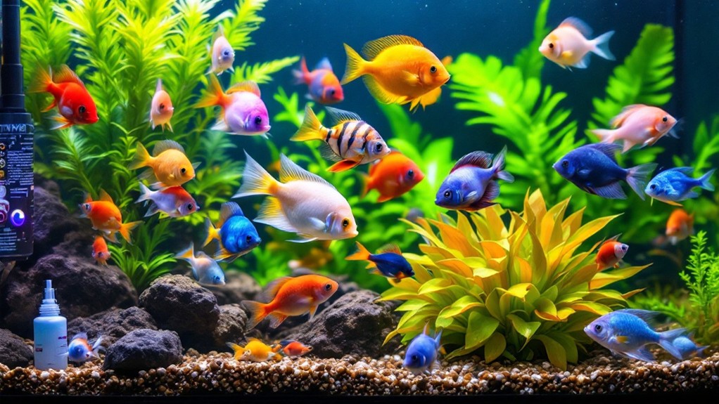 breeding pet fish steps
