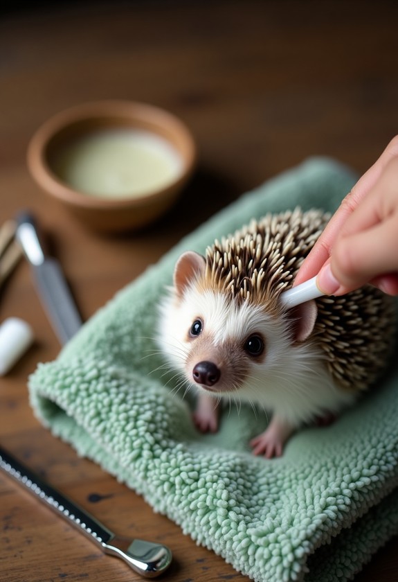 brush and quill care