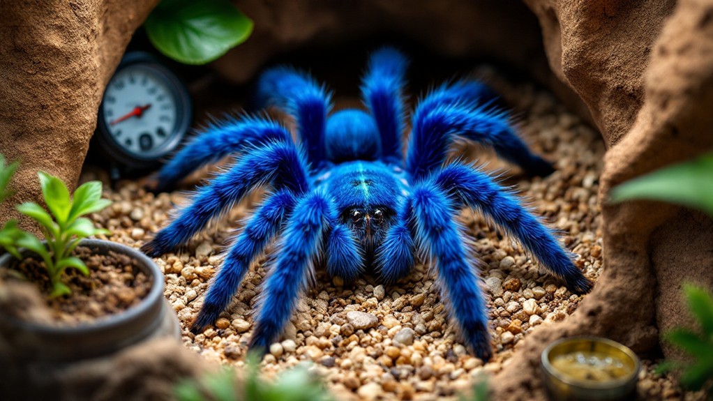 caring for pet tarantulas