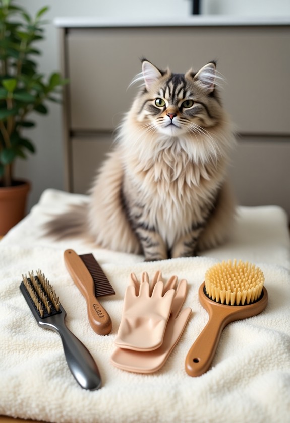 coat care grooming tools