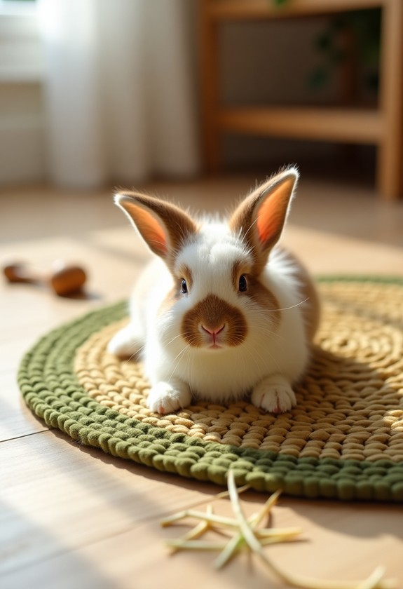 comfortable woven grass mats