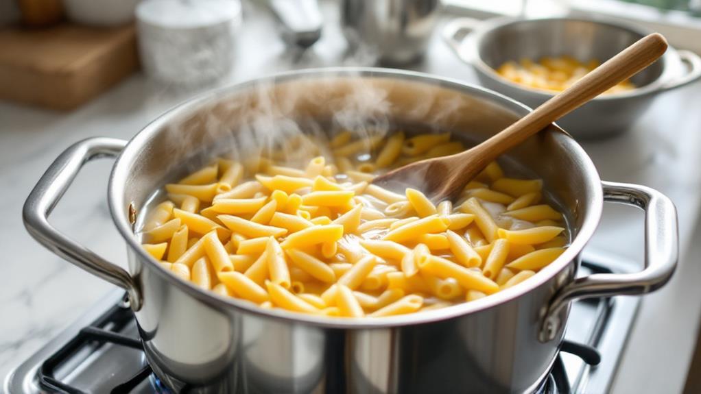 cook pasta until firm