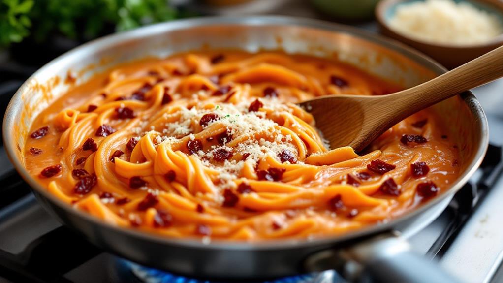 creamy sun dried tomato sauce
