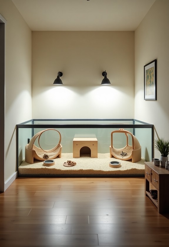 create balanced atmosphere space