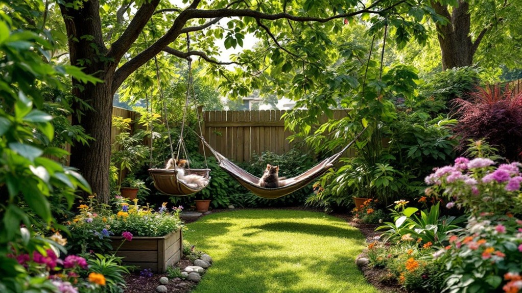 creating a cat paradise outdoors