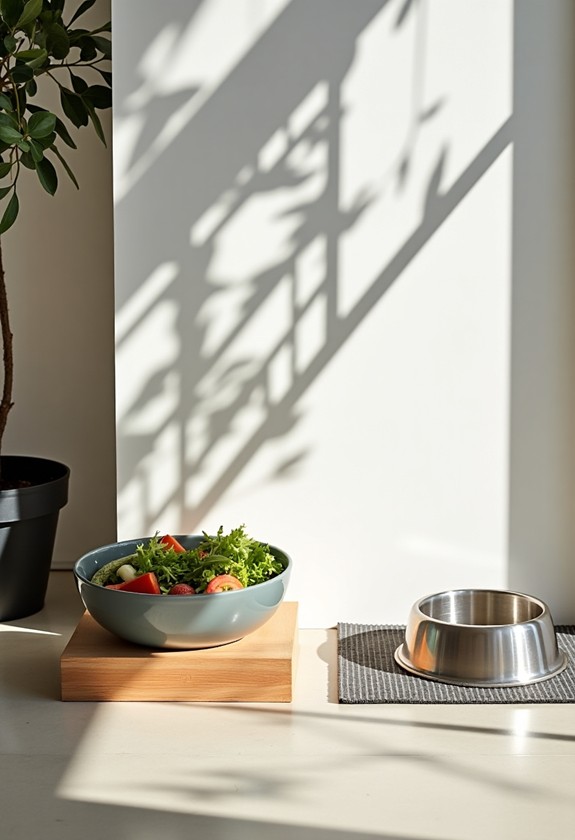 distinct dining zones
