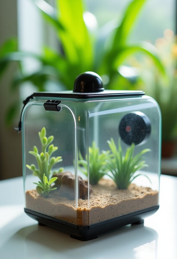 dry enclosure completely first