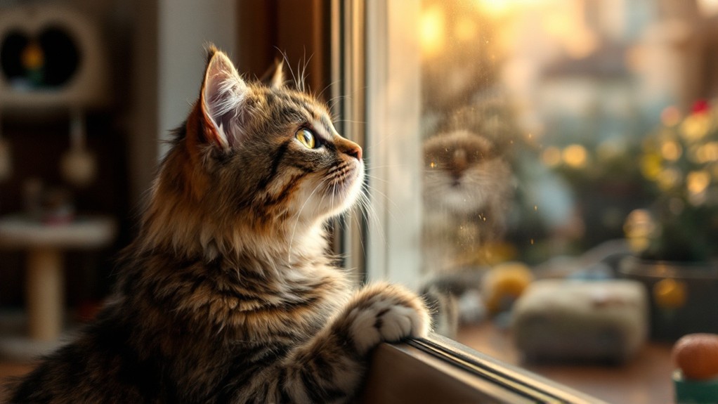 easing cat separation anxiety
