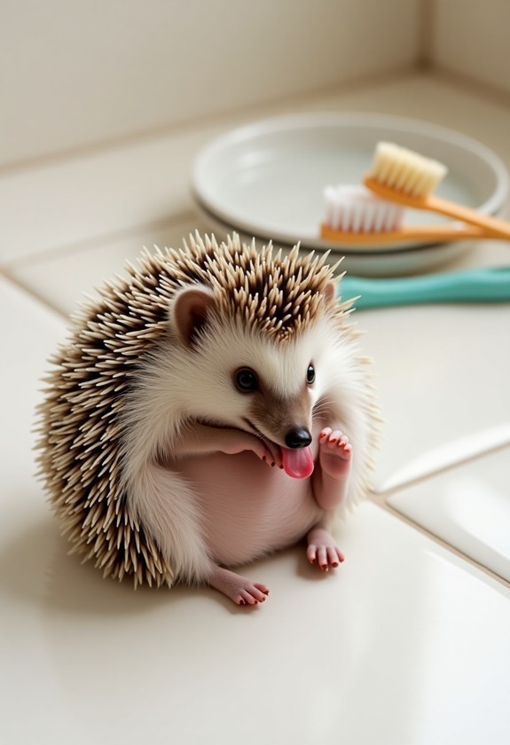 evaluate grooming and hygiene
