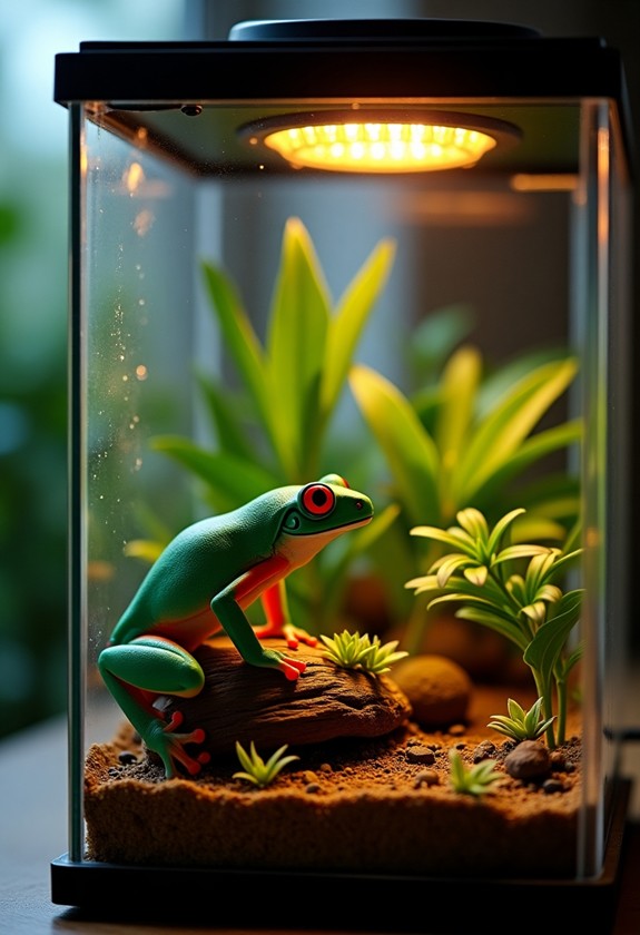 frog tank heating solutions