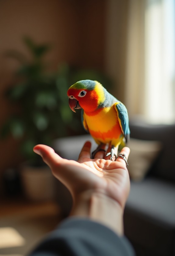 gentle voice soft movements