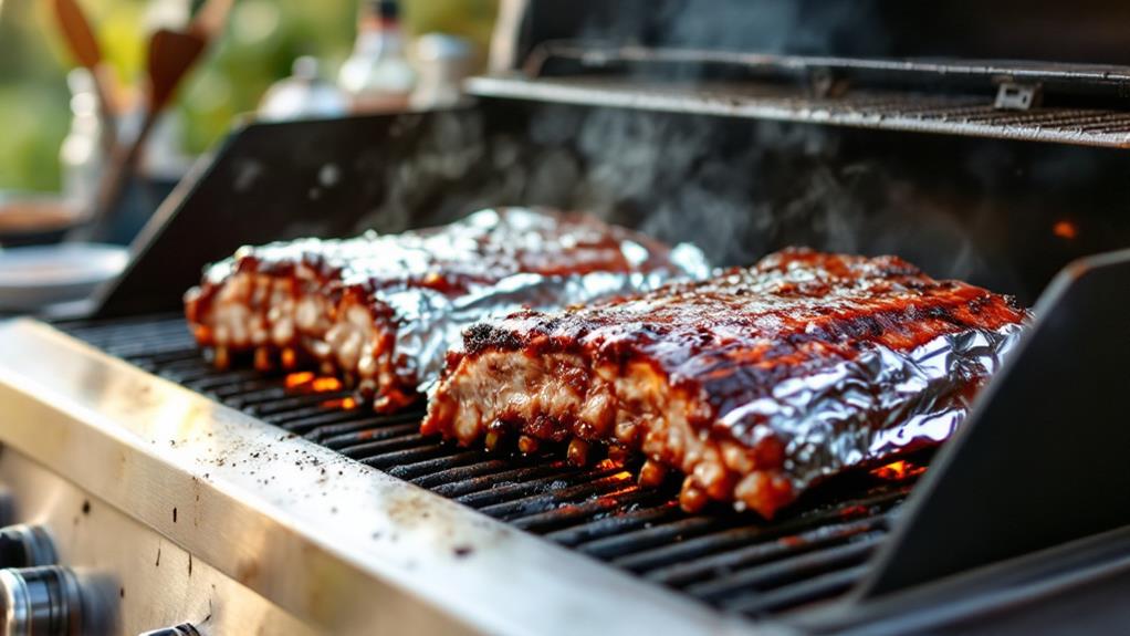grill ribs indirect heat