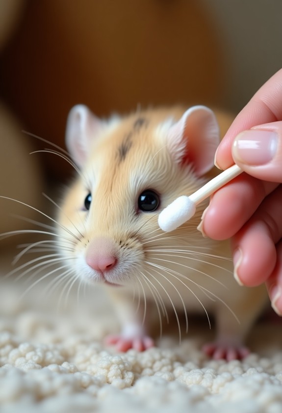 grooming gerbil ear hygiene