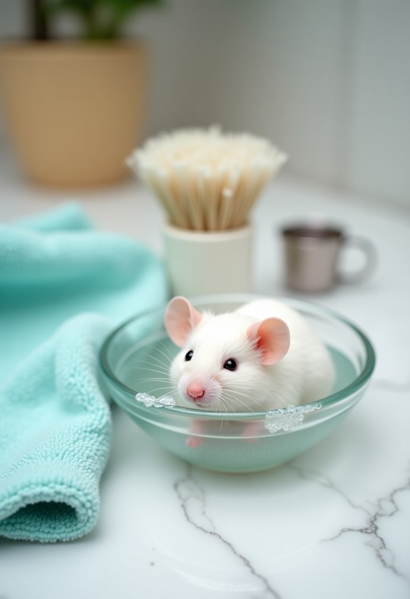 grooming techniques for mice