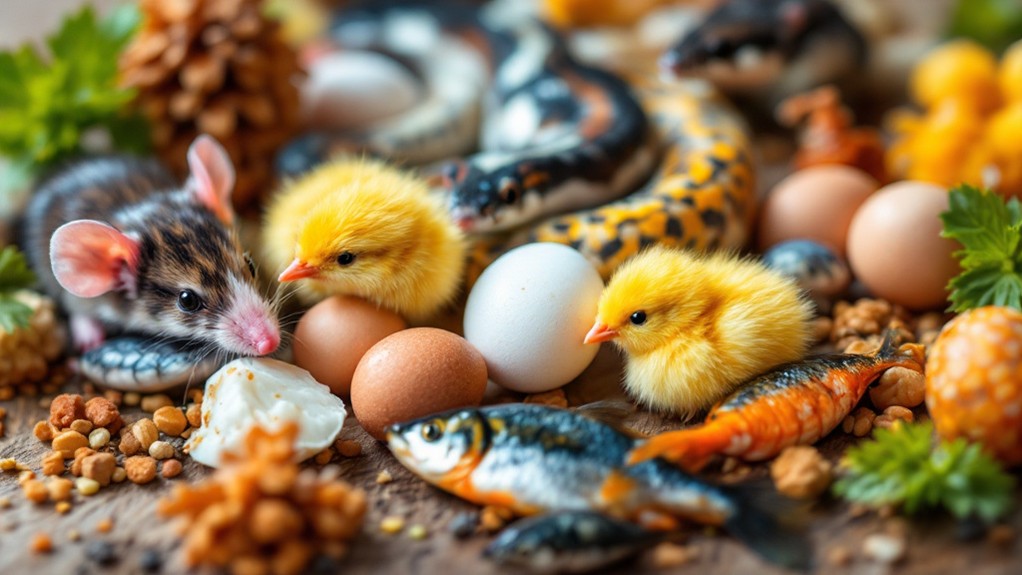 healthy diet for snakes