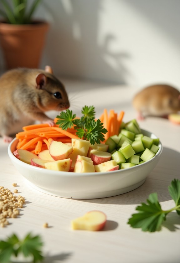 healthy eating choices available