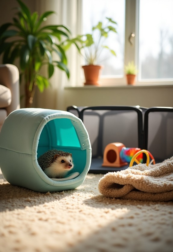 hedgehog travel carriers playpens