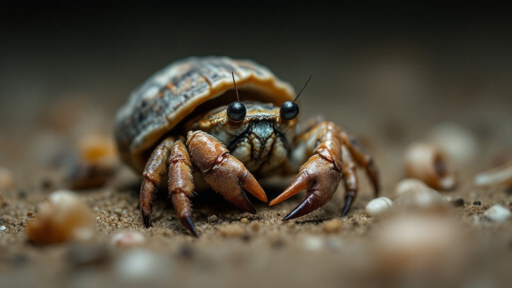 hermit crab stress indicators