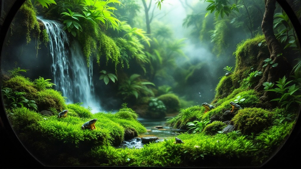humidity control for frogs