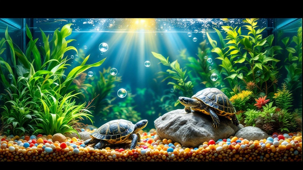 ideal turtle water temperature