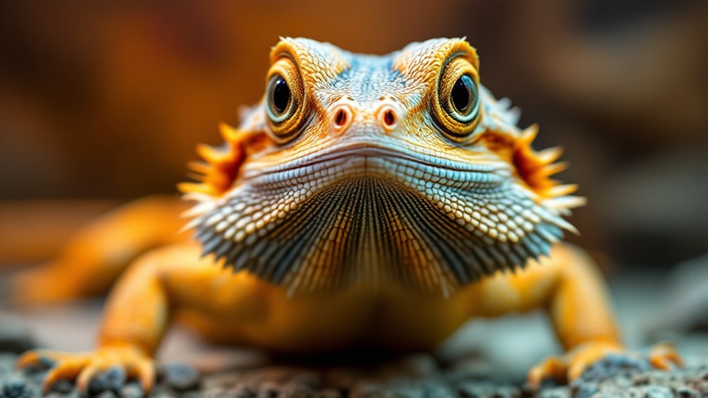 identifying stressed lizard signs