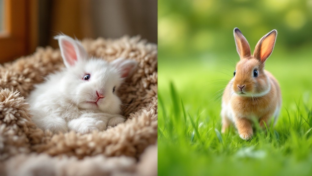 indoor vs outdoor rabbit care