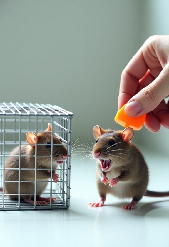 isolate aggressive rats promptly