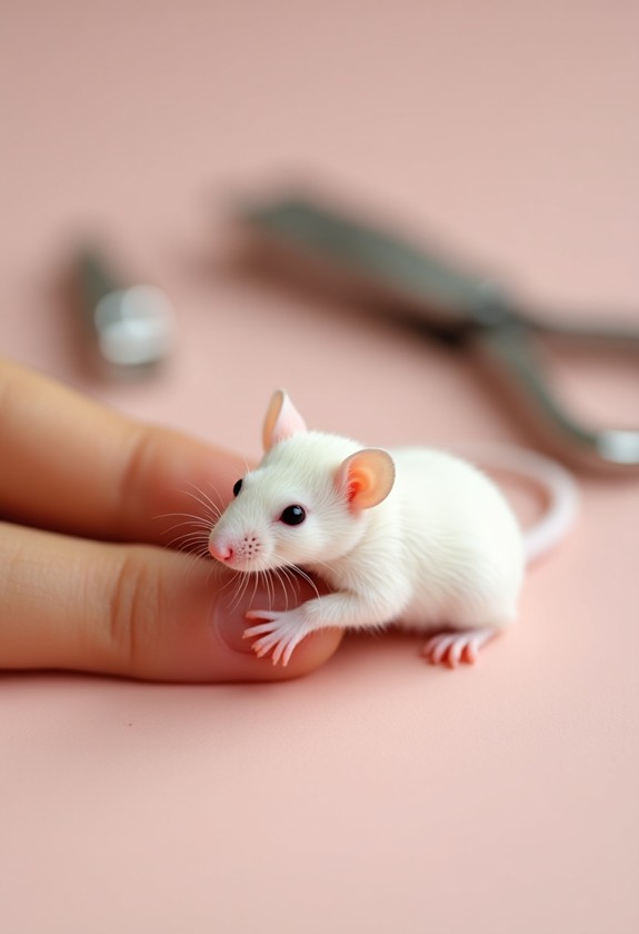 mice nail care tips