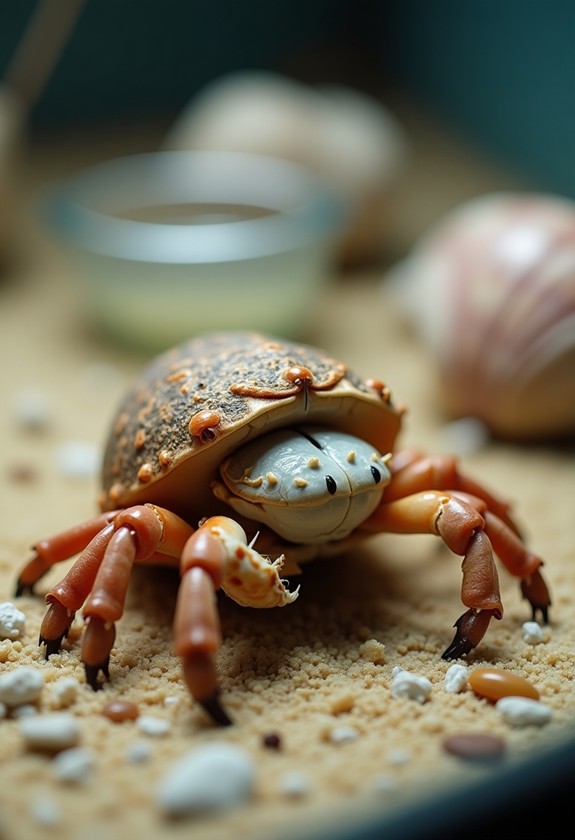 molting process challenges identified