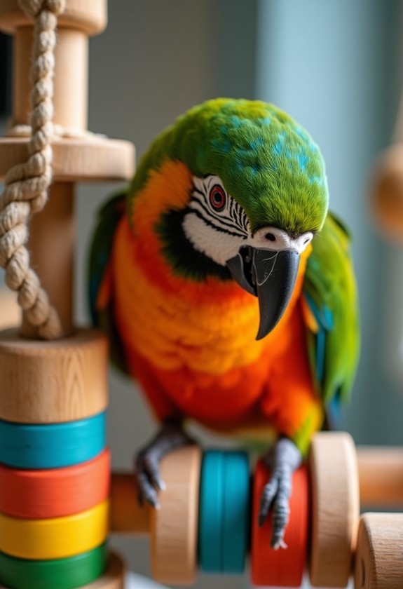 natural wooden chew toys
