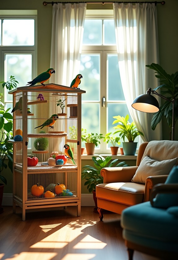 optimal lighting for environments
