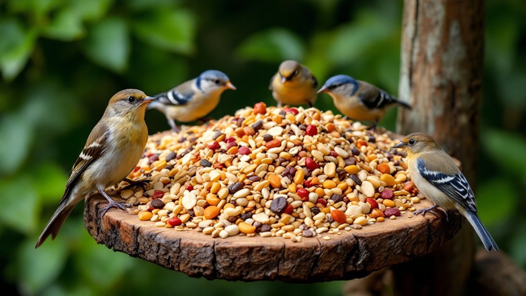 optimal nutrition for birds