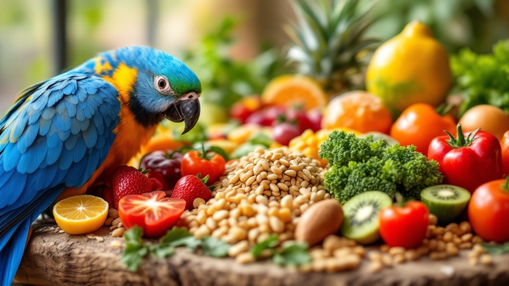 optimal pet bird nutrition