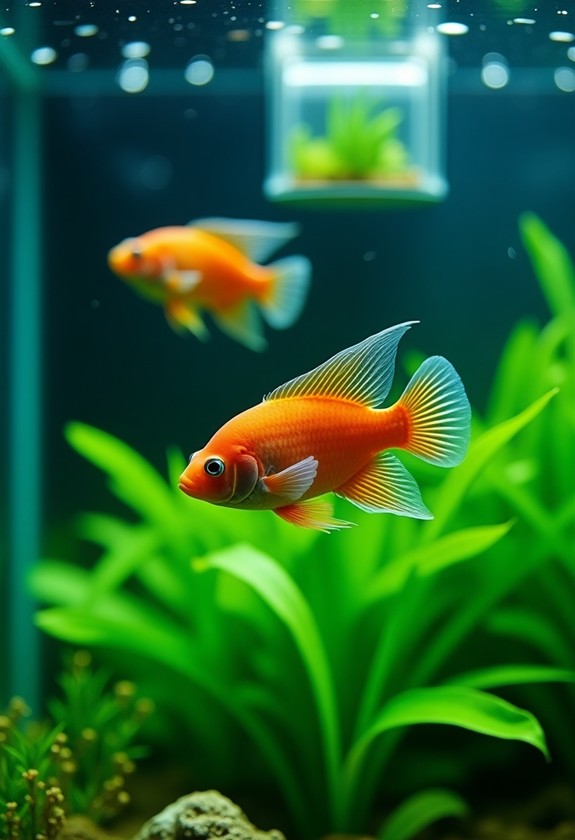 preparing fish for reproduction