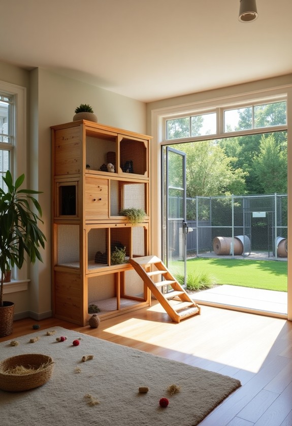 rabbit housing space guidelines