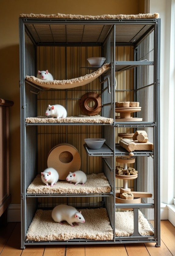 rats require ample space