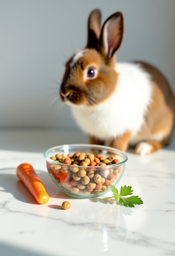 restrict treats and pellets