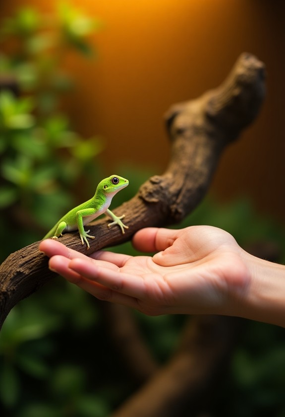 safe lizard handling tips