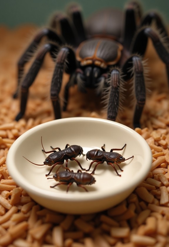 select suitable prey size