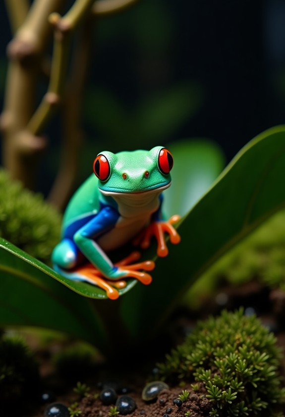 selecting appropriate frog species