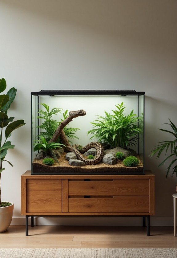 selecting appropriate terrarium dimensions