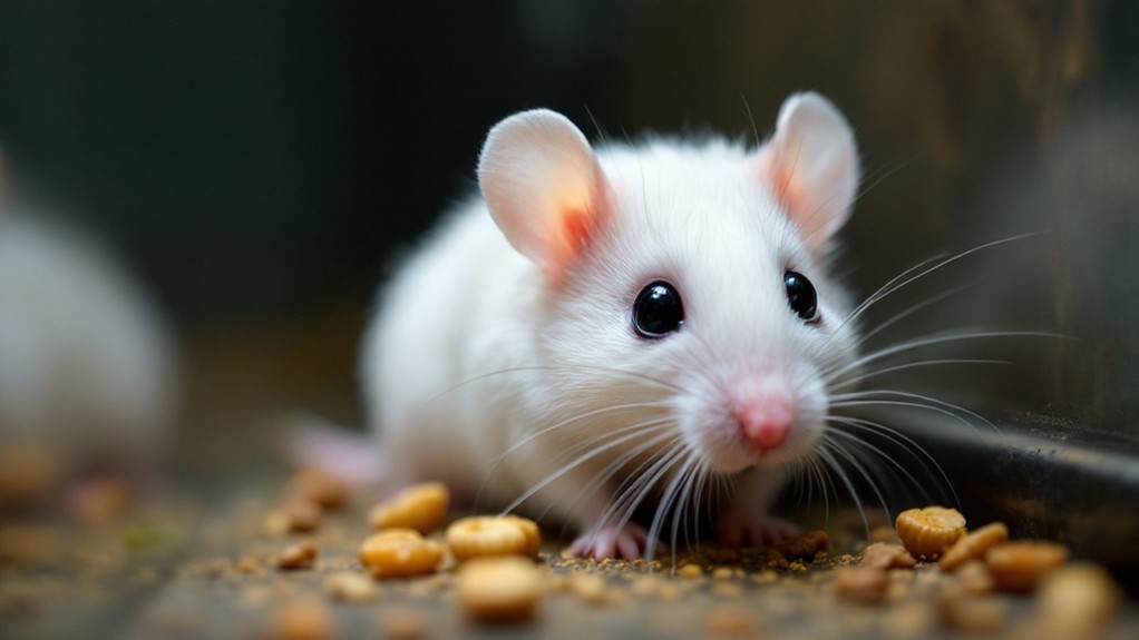 signs of stressed mice