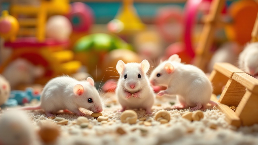 socialize pet mice effectively