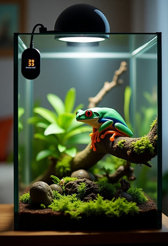 stable aquarium temperature control