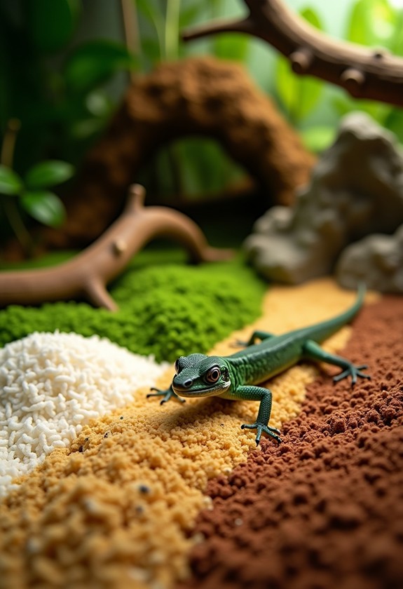 substrate and bedding choices