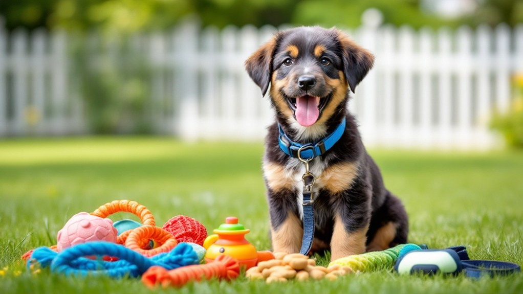 training new dog essentials