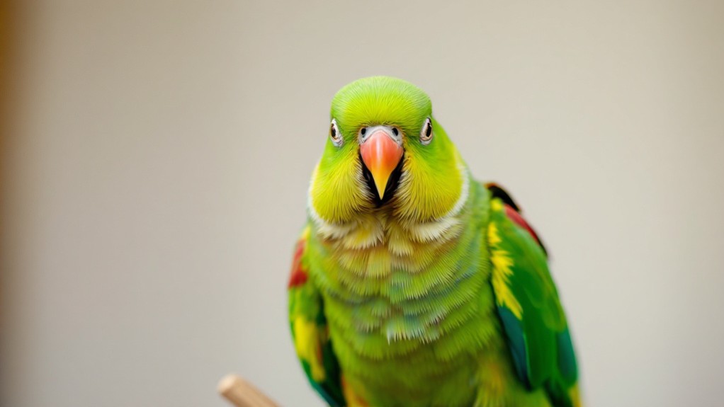 understanding parrot body language